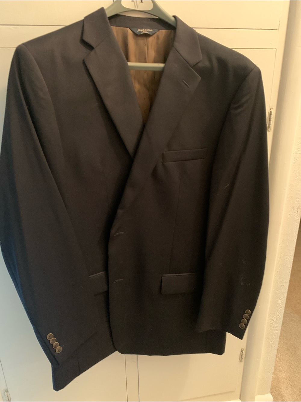 Joseph & Feiss Men’s Dark Navy Single-Breasted Sport Coat